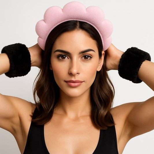 Cotton Towel Headband & Wristband